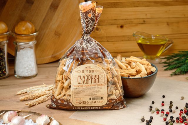 Сухарики «ПШЕНИЧНЫЕ» с прованскими травами